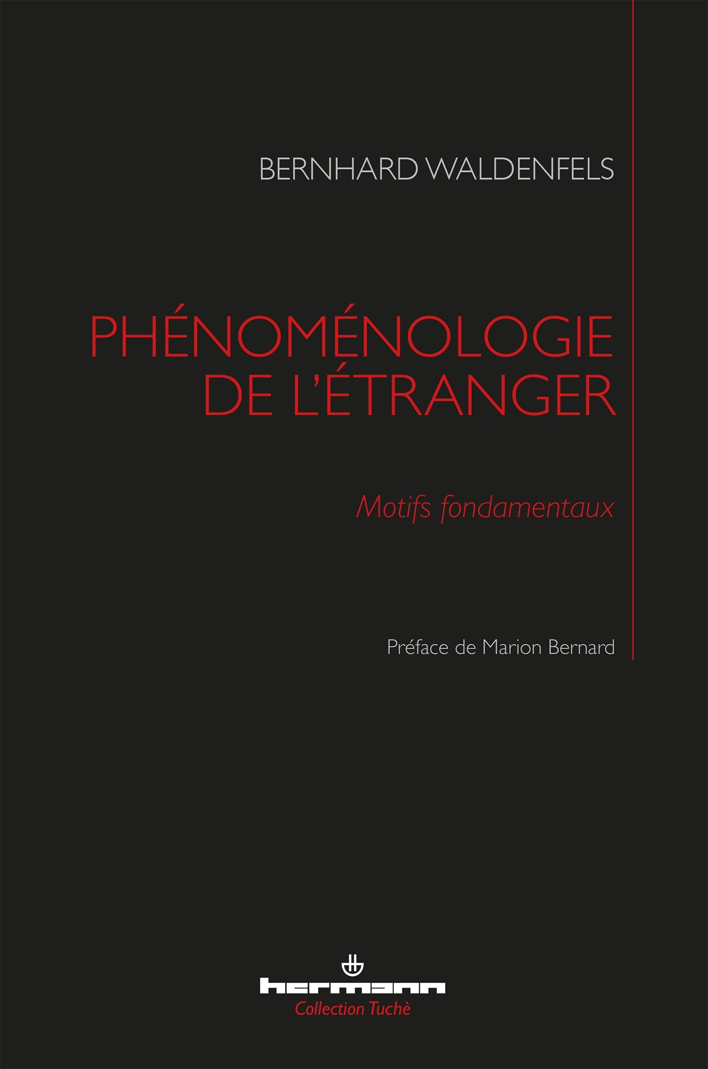 Phénoménologie de l'étranger