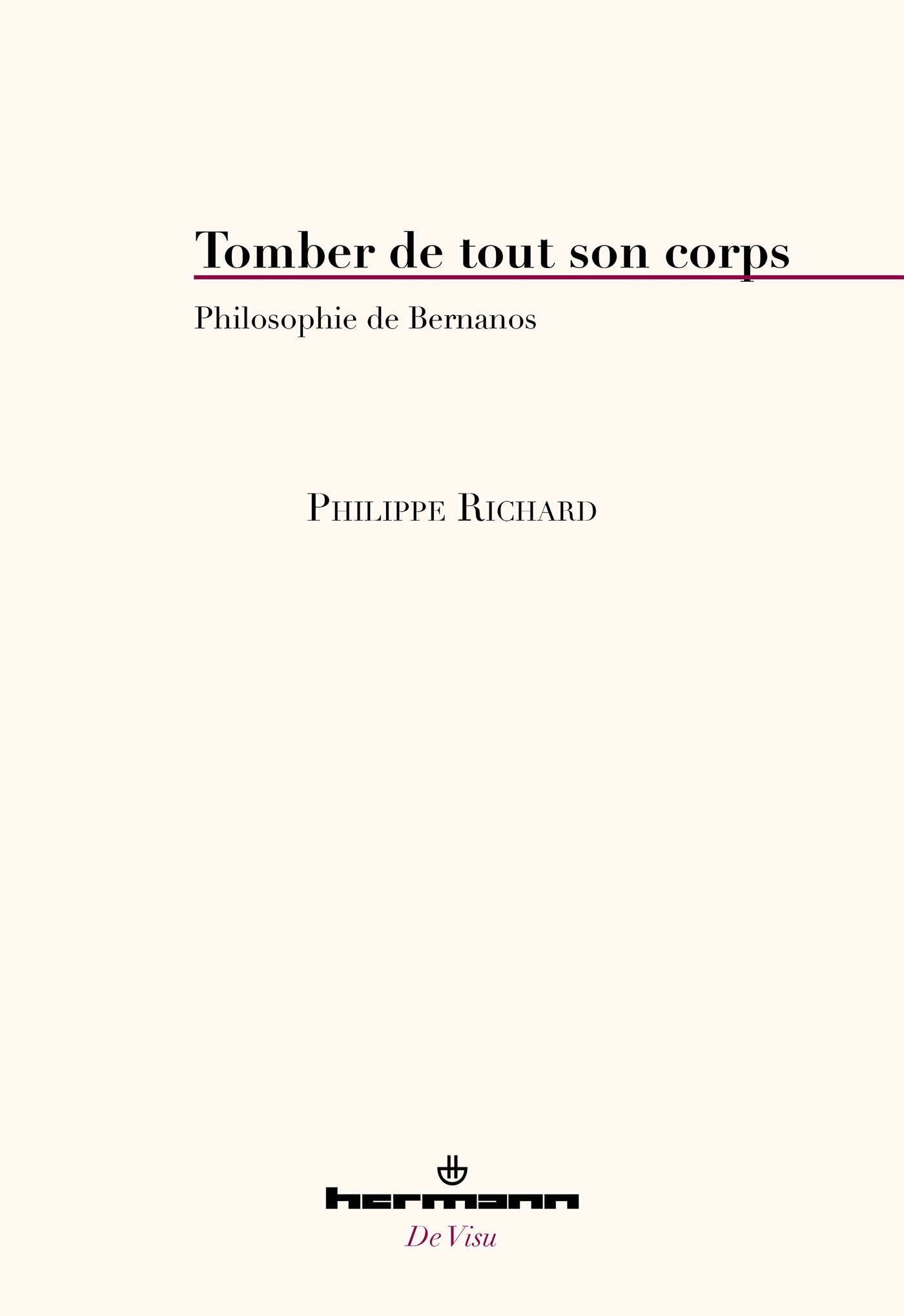Tomber de tout son corps