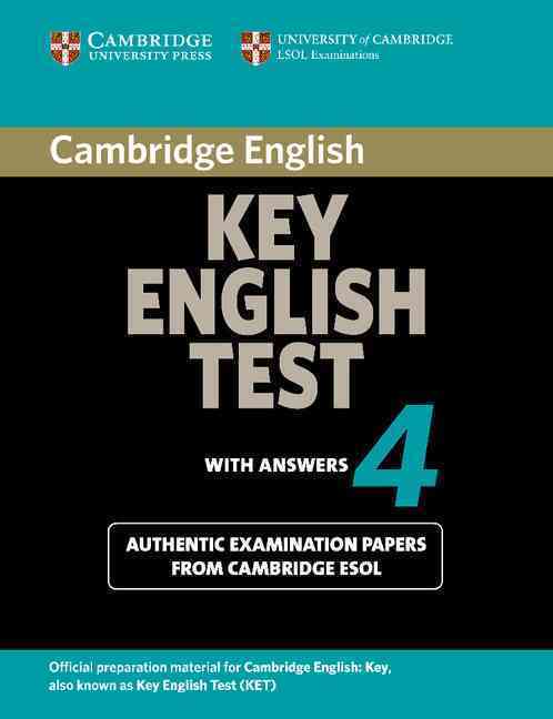 Cambridge Key English Test 4 Student Book with Answers