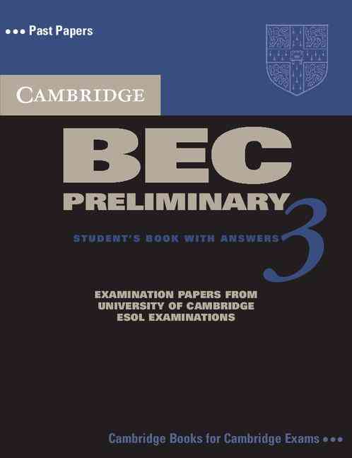 Camb Bec Prelim 3 Self Study Pack