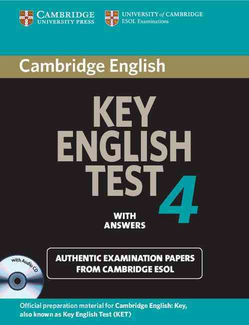 Cambridge Key English Test 4 Self Study Pack