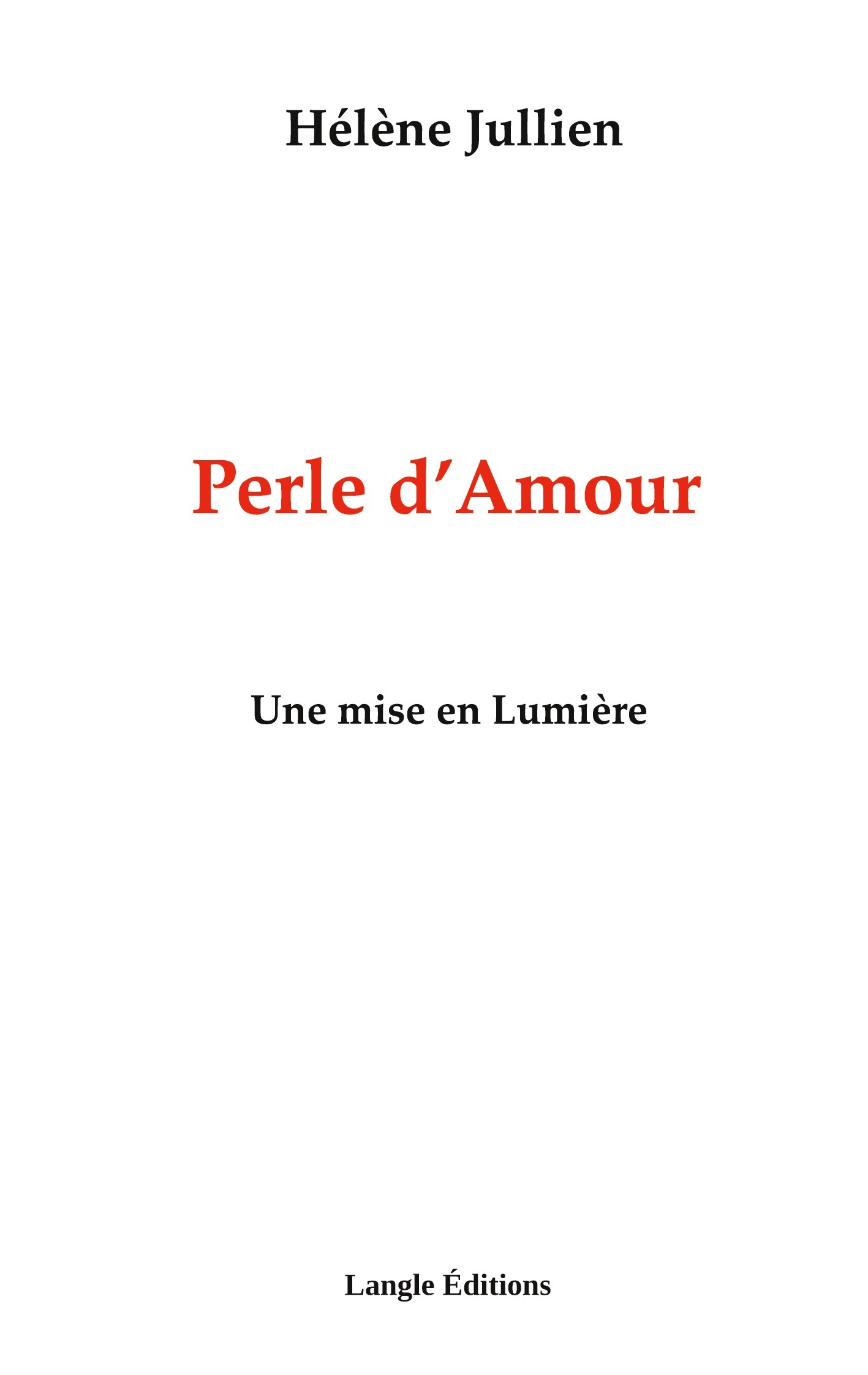 Perle d'Amour
