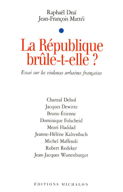 La république brûle-t-elle? essai sur les violence urbaines françaises
