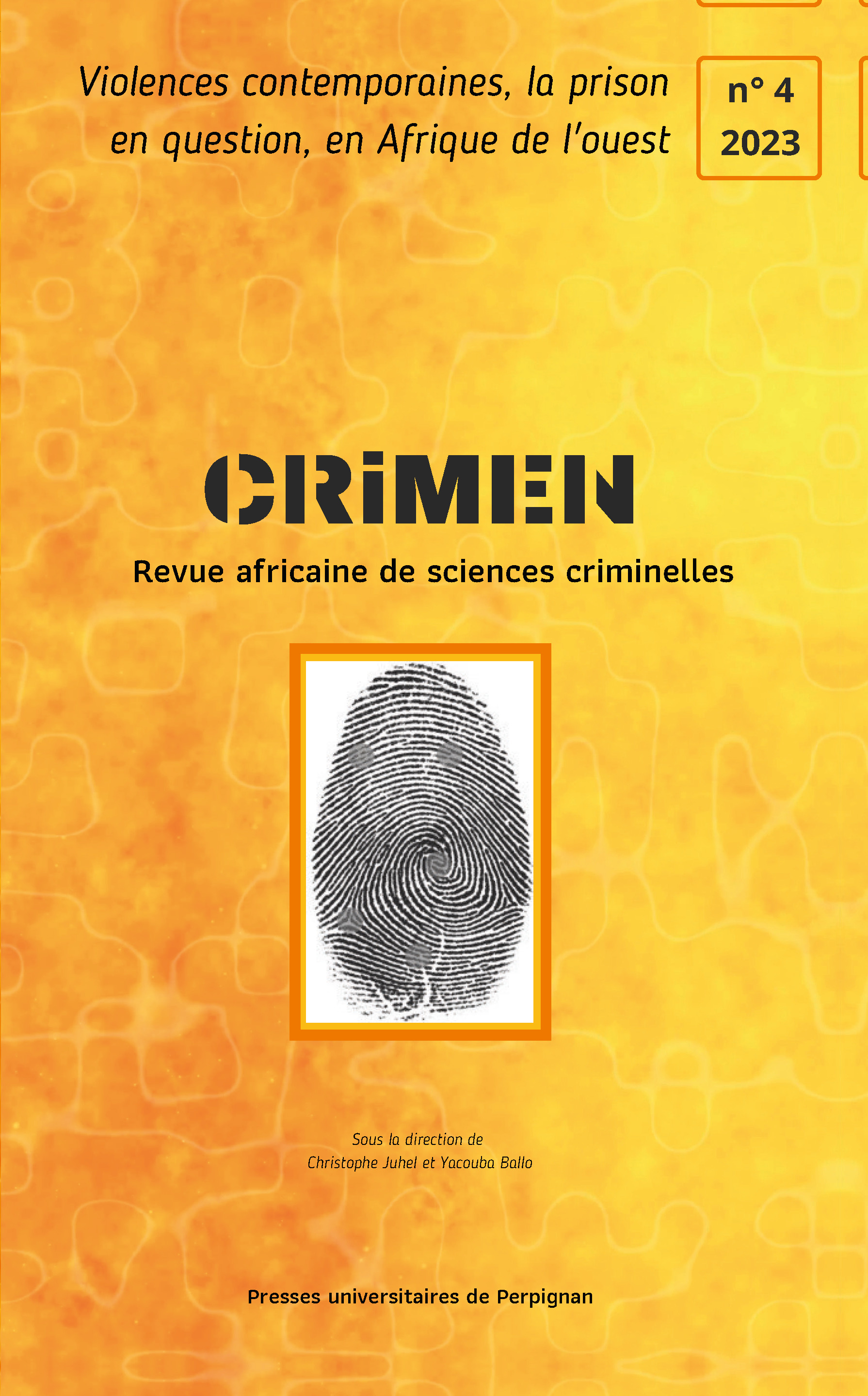 Violences contemporaines, la prison en question, en Afrique de l'Ouest
