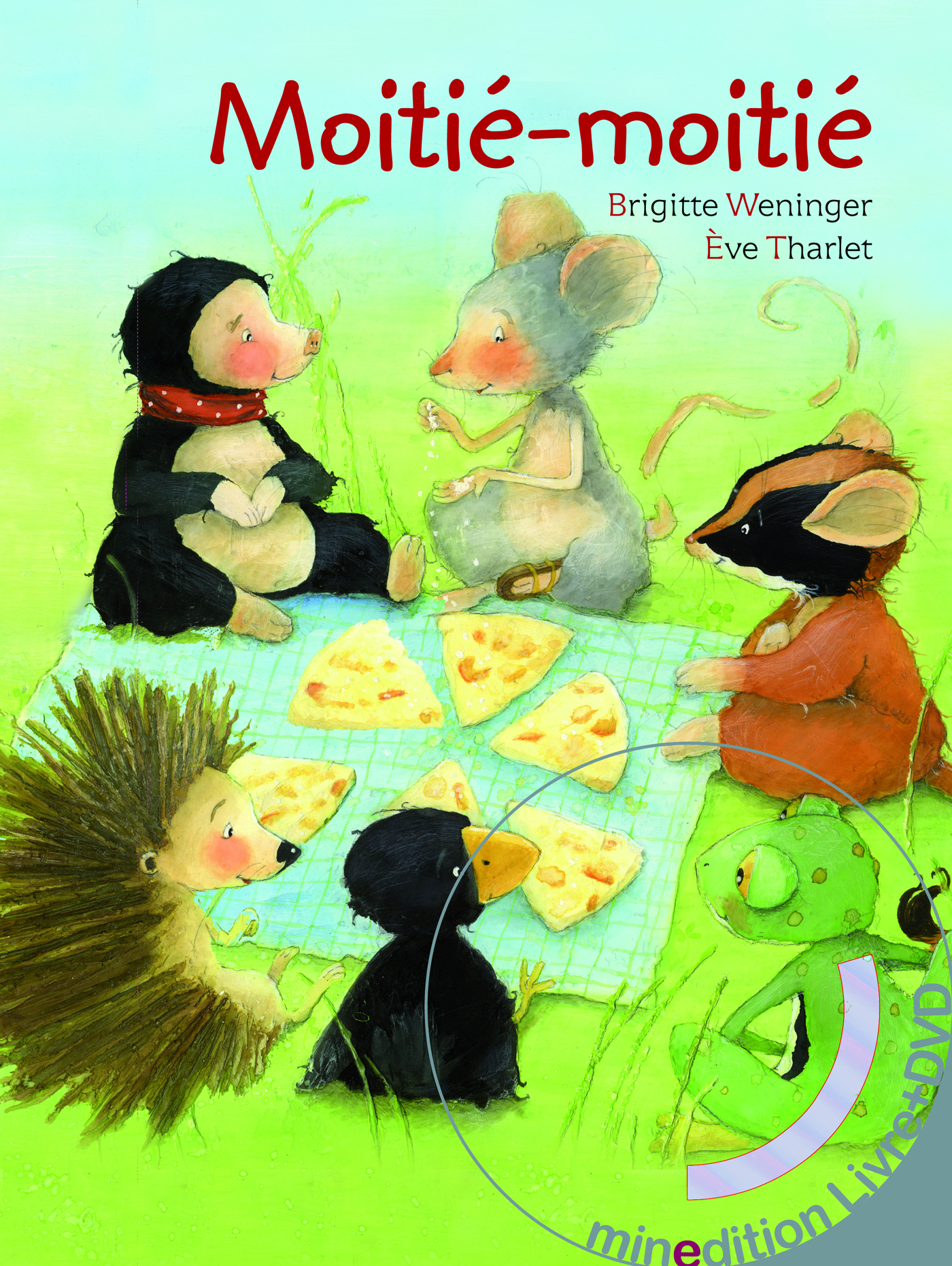 MOITIE MOITIE LIVRE AVEC DVD