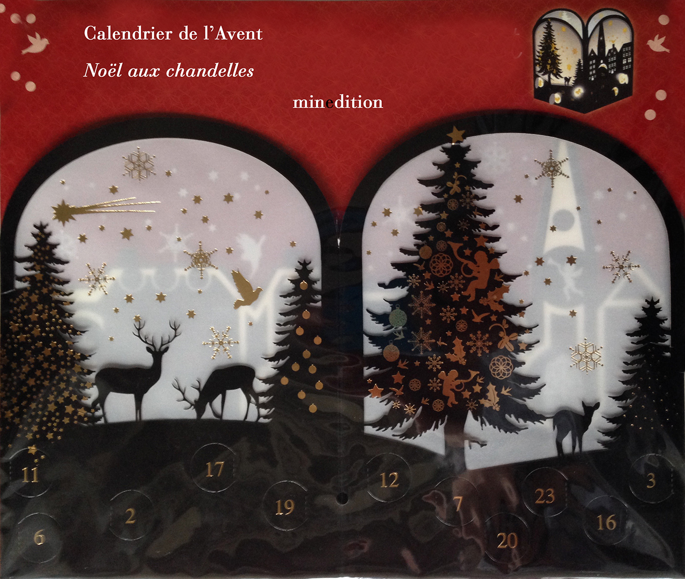Calendrier de l'Avent - Noël aux chandelles - Divers