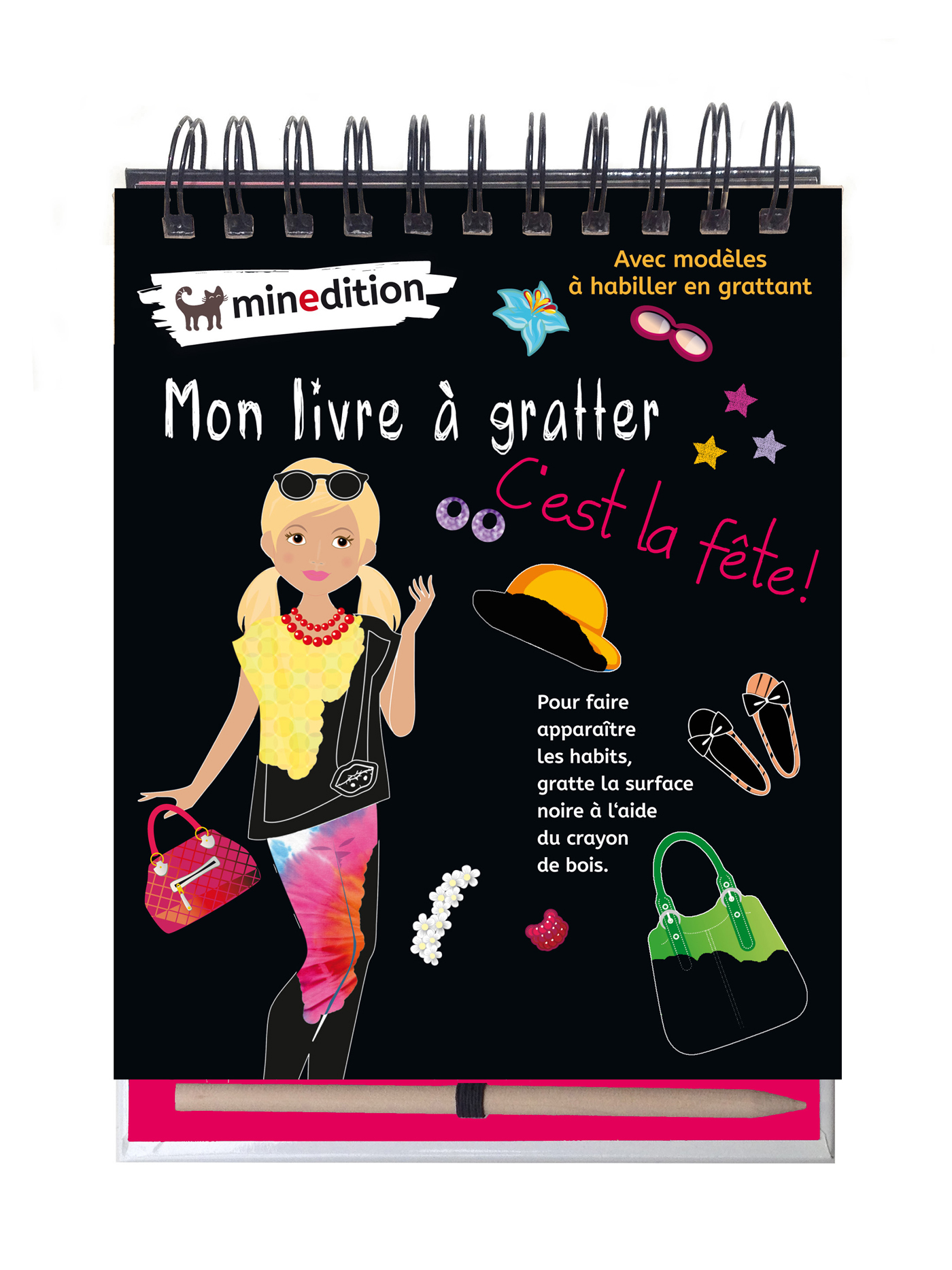 Mon livre à gratter - C'est la fête!