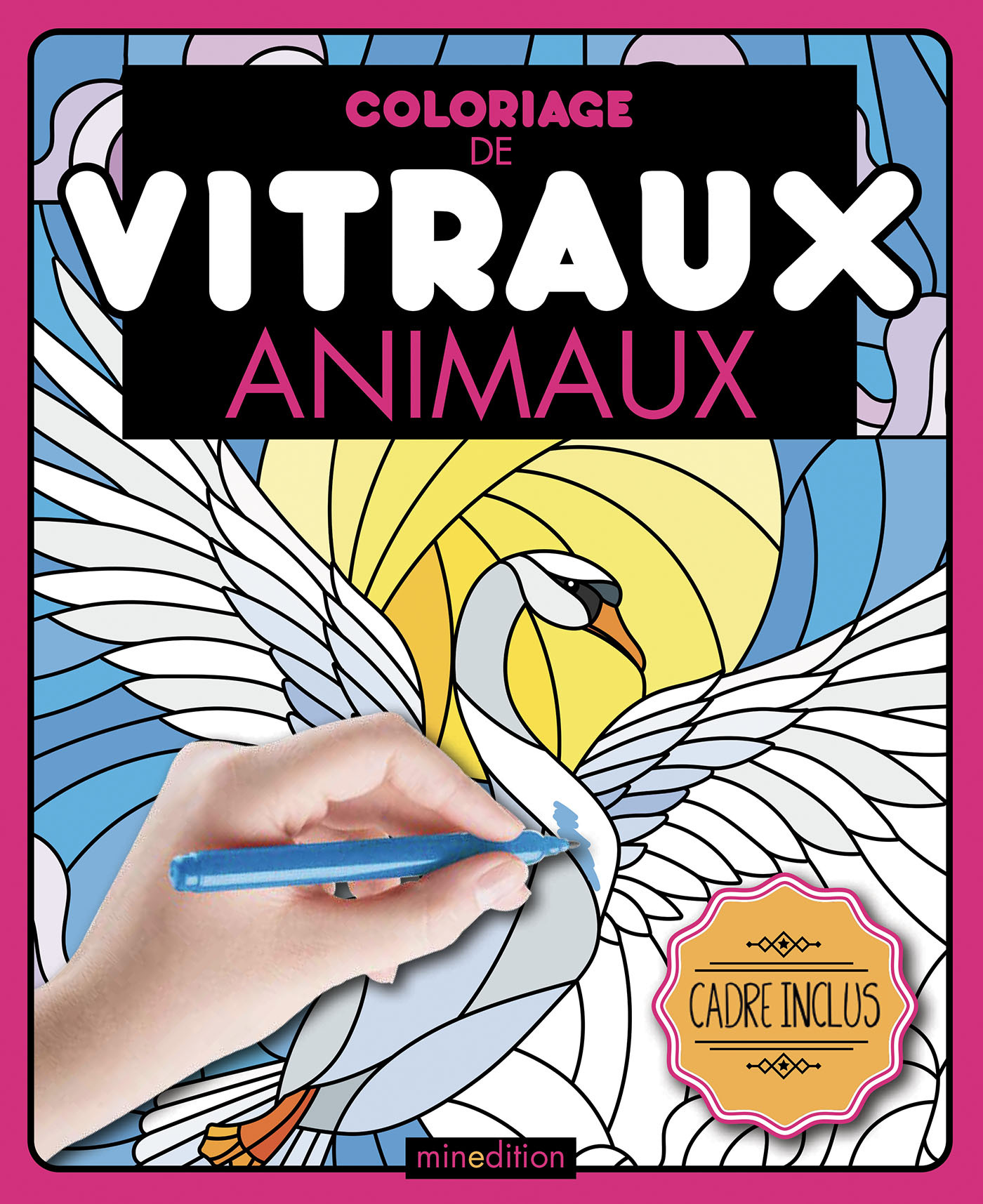 Coloriage de vitraux - Animaux