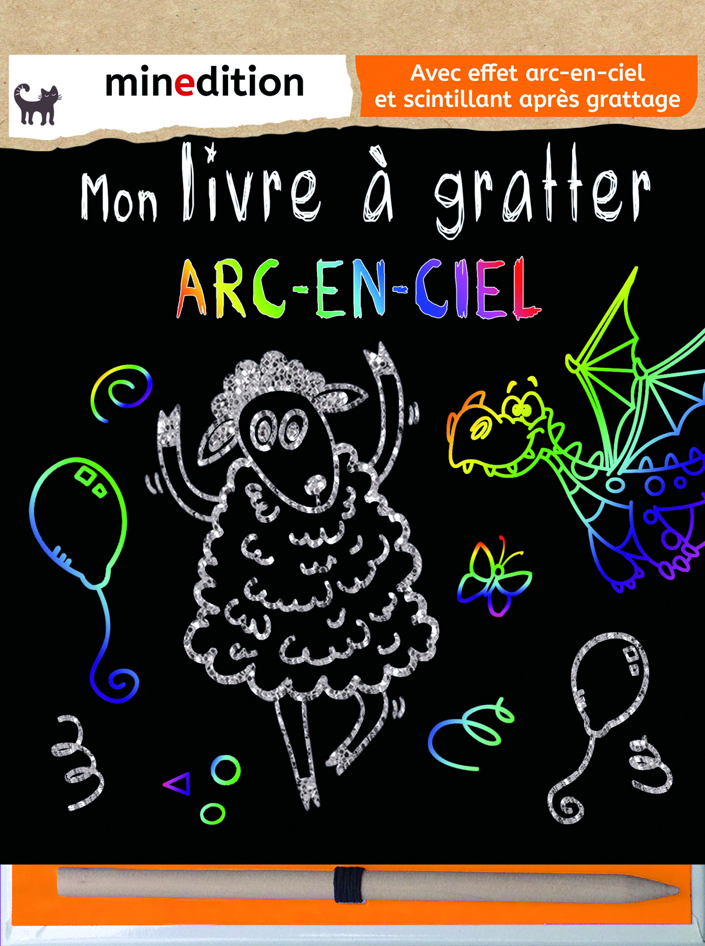 MON LIVRE A GRATTER ARC EN CIEL