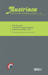 Austriaca, n° 87/décembre 2018