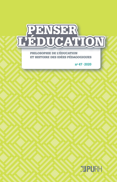 Penser l'éducation, n° 47/2020