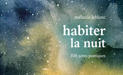 Habiter la nuit