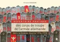 Répertoire Des Corps De Troupe De L'Armée Allemande