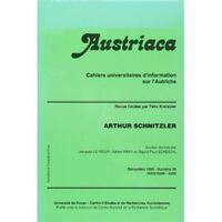 AUSTRIACA, N  39. ARTHUR SCHNITZLER