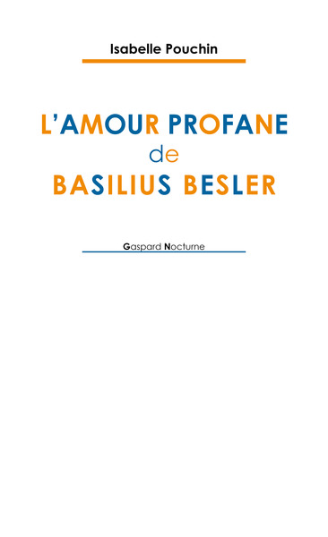 L'amour profane de Basilius Besler