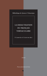 Didactisation du français vernaculaire