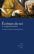 Écriture de soi et Argumentation : rhétorique et modèles de l'autoreprésentation
