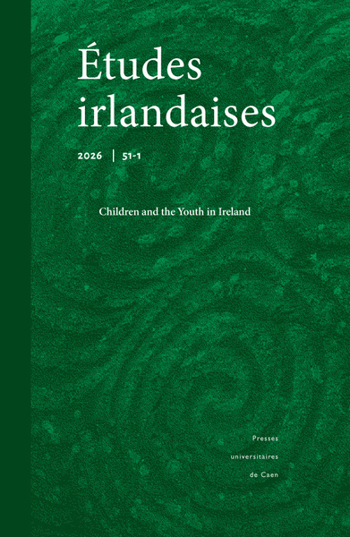 Études irlandaises, n° 51.1/2026
