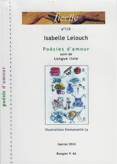 Poésie d'amour suivi de Longue liste - Isabelle Lelouch, ill. Emmanuelle Ly