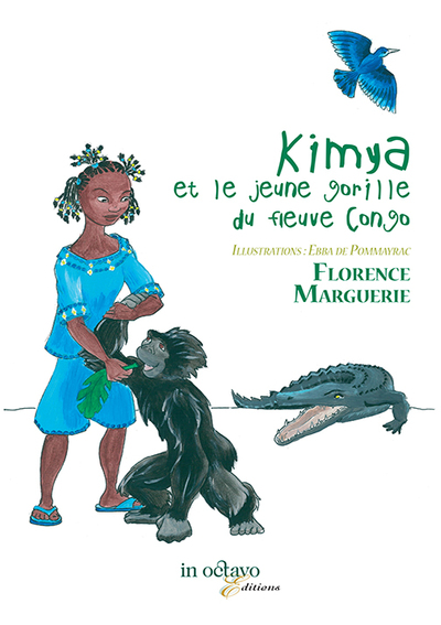 Kimya et le jeune gorille du fleuve Congo