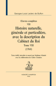 Histoire naturelle. Tome VIII (1760)