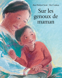 Sur les genoux de maman