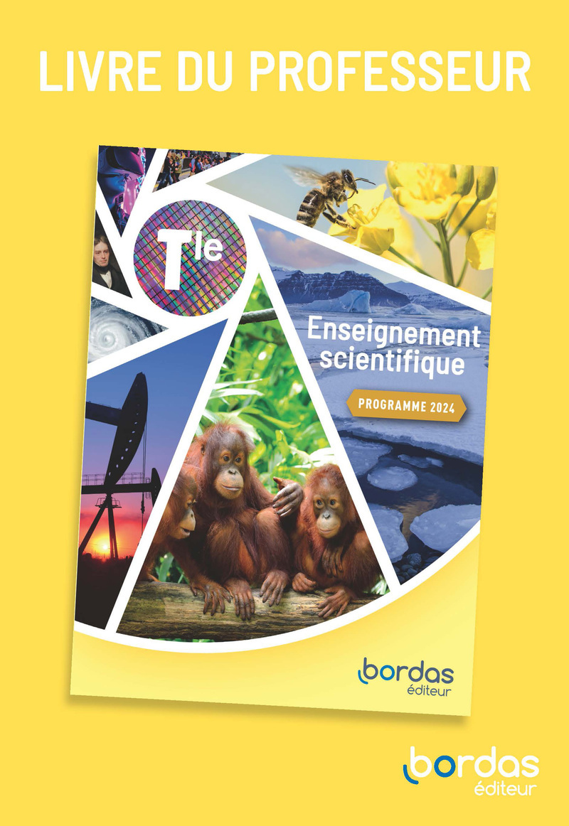 Enseignement Scientifique Tle 2024 - Livre du professeur