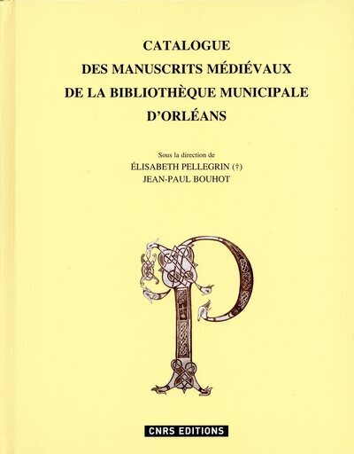 Le Catalogue des manuscrits de la Bibliothèque d'Orléans