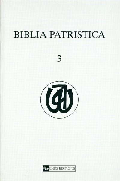 Biblia patristica - tome 3 Origène - Réimpression