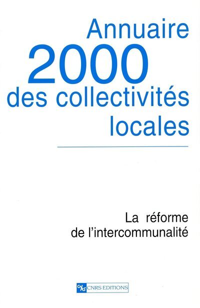 Annuaire 2000 des collectivités locales