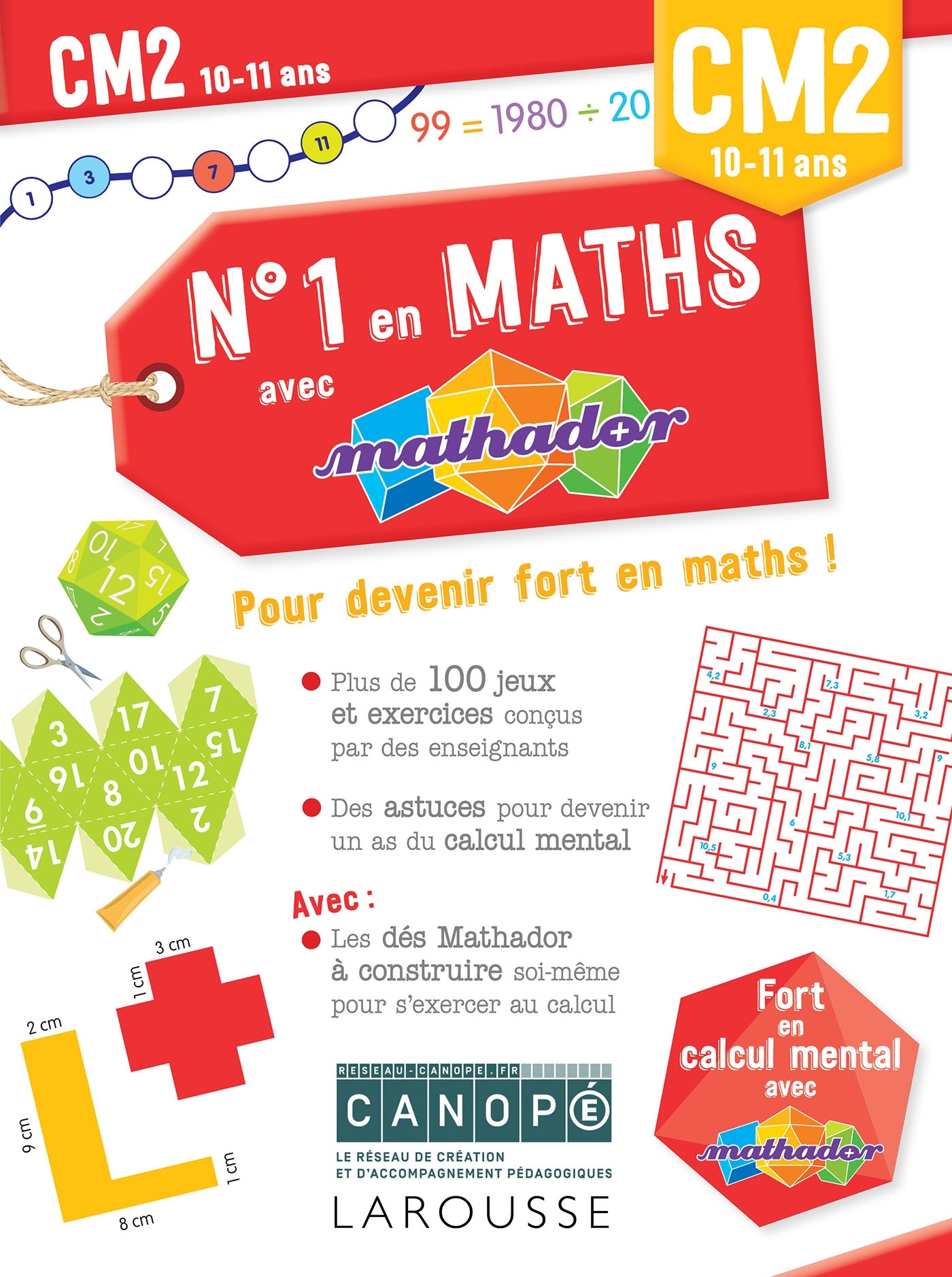 Numéro 1 en maths avec Mathador CM2