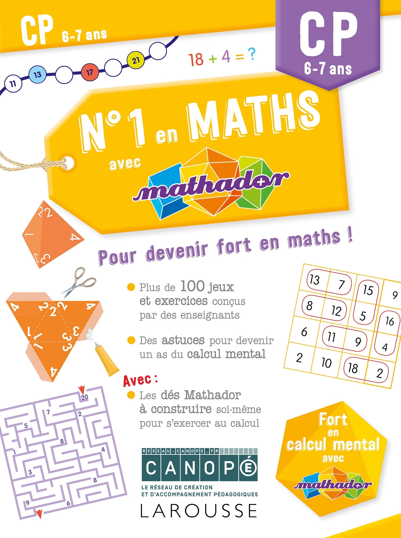 Numéro 1 en maths avec Mathador CP