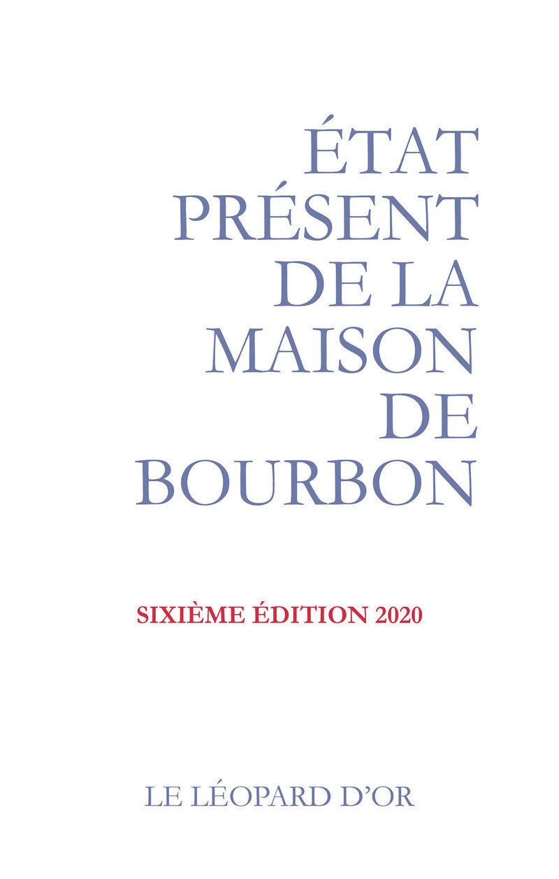 Etat présent de la Maison de Bourbon VI