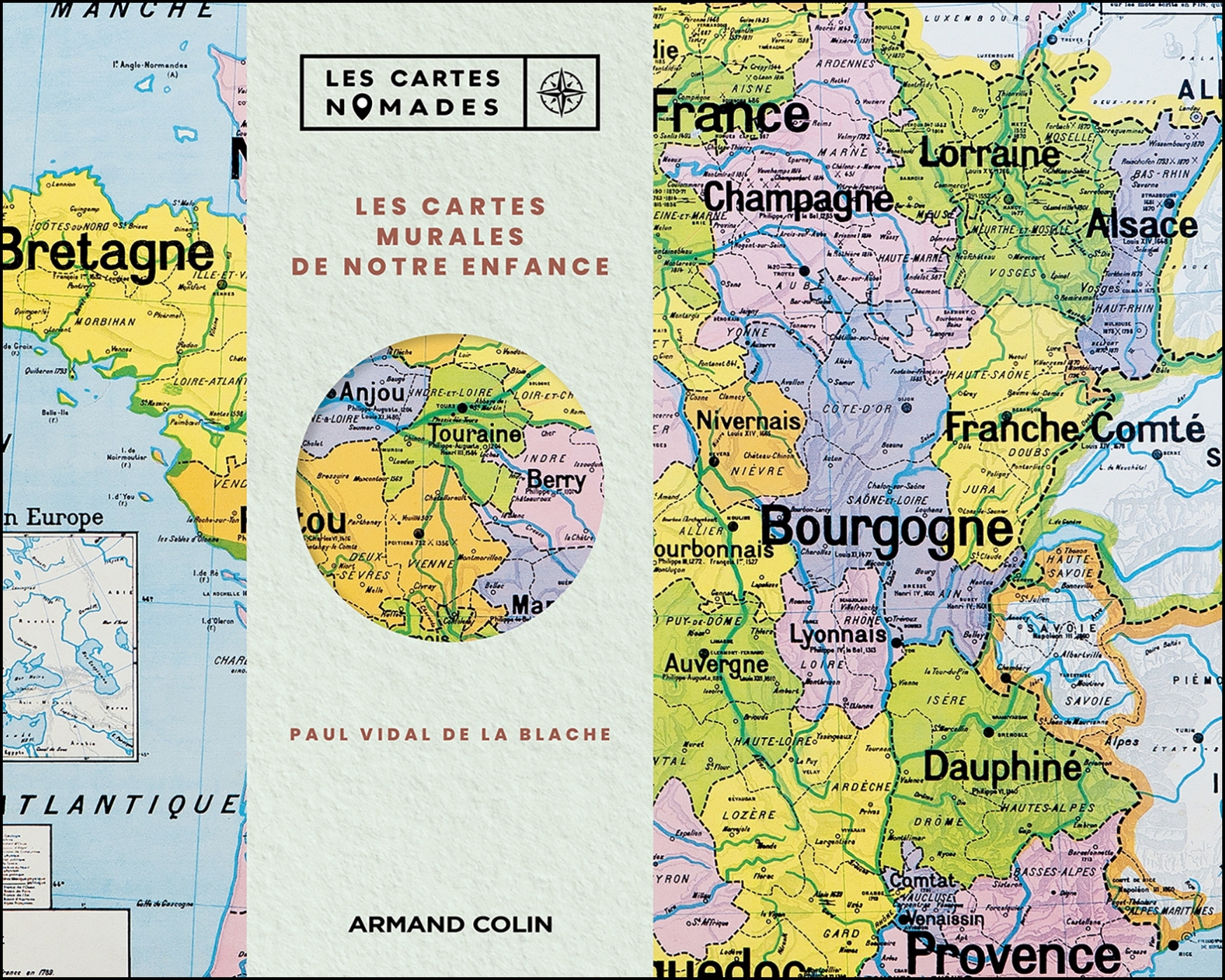 Les cartes murales de notre enfance