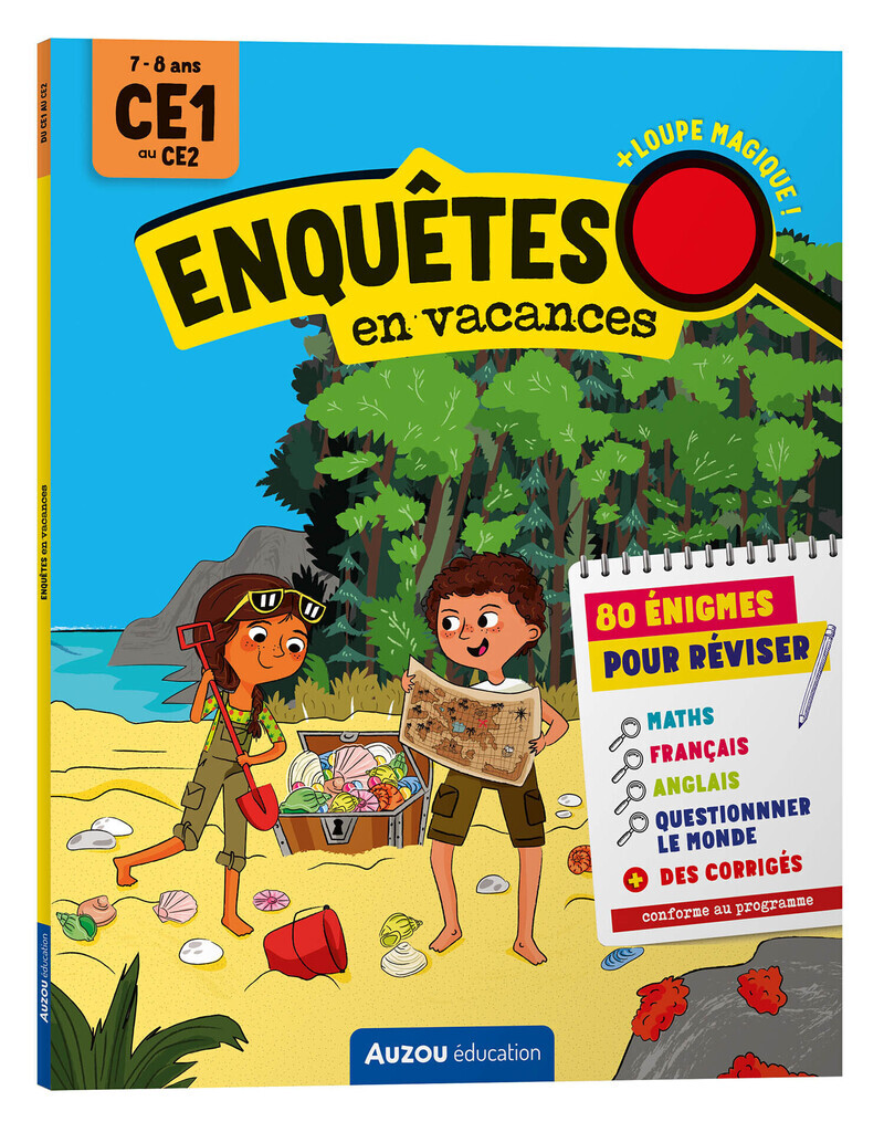 Enquêtes en vacances - Du CE1 au CE2 2026