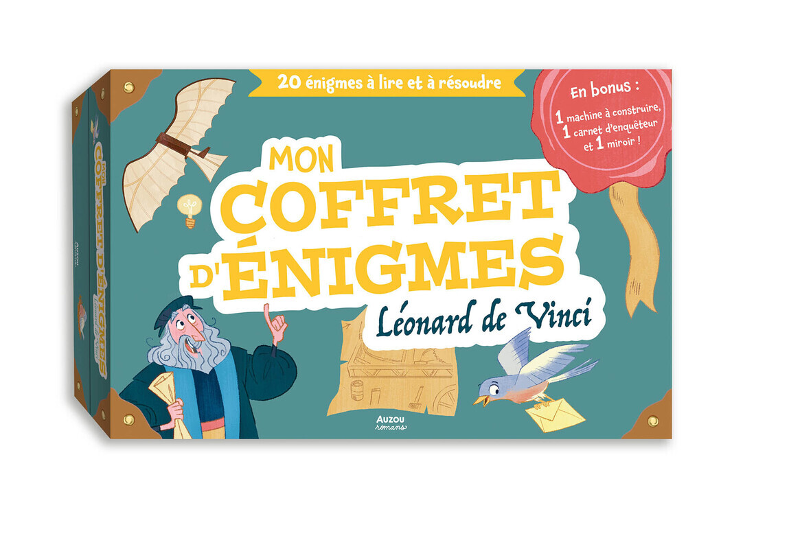 Mon coffret d'énigmes Léonard de Vinci