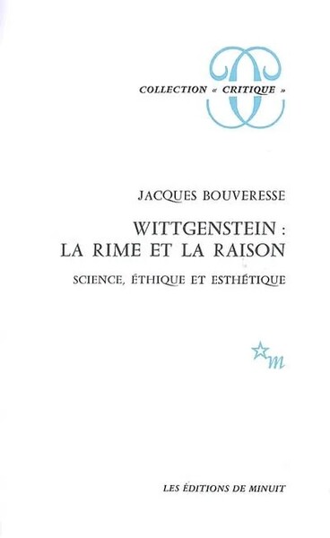Wittgenstein : La rime et la raison