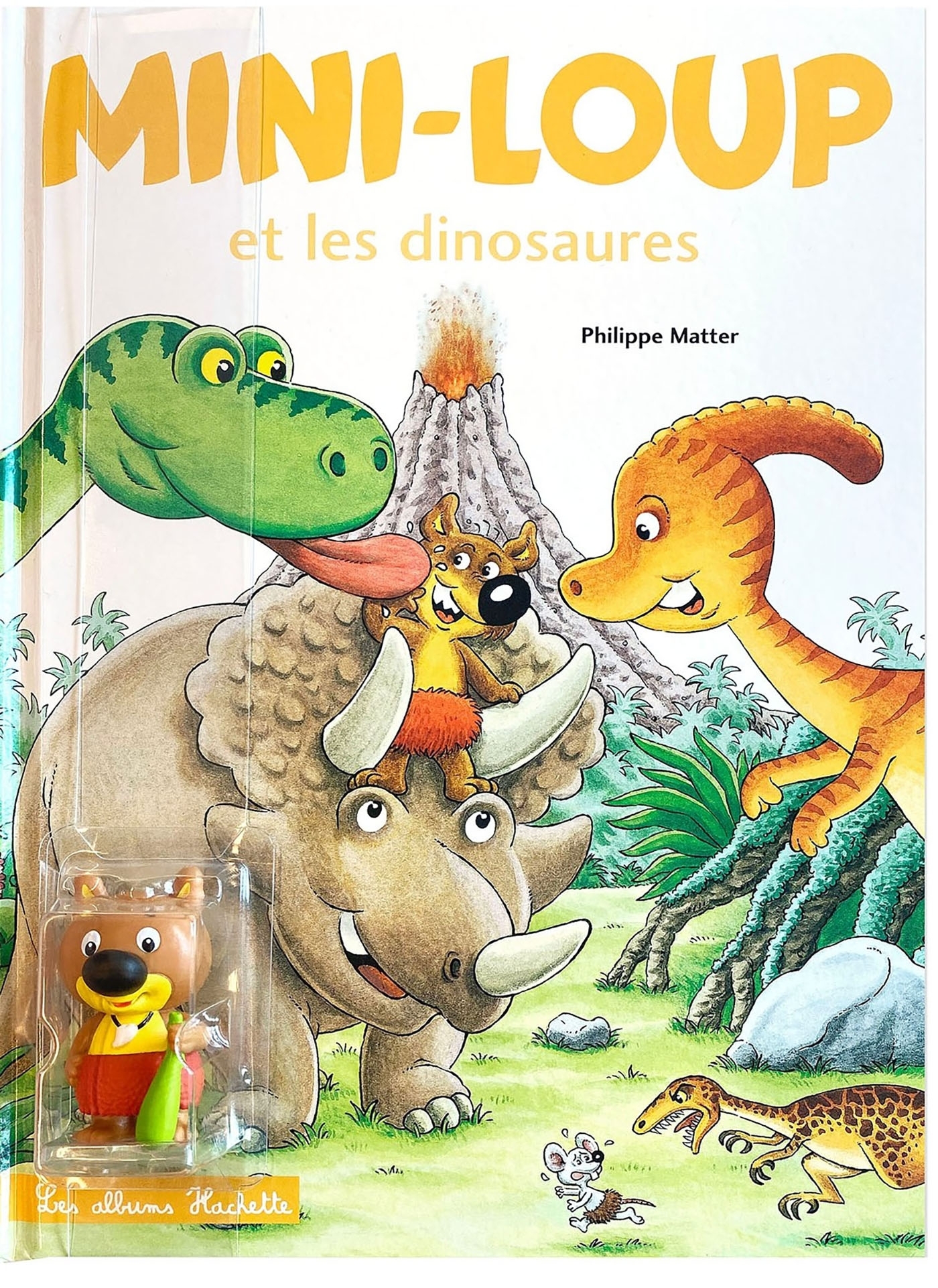 Mini-Loup et les dinosaures avec figurine