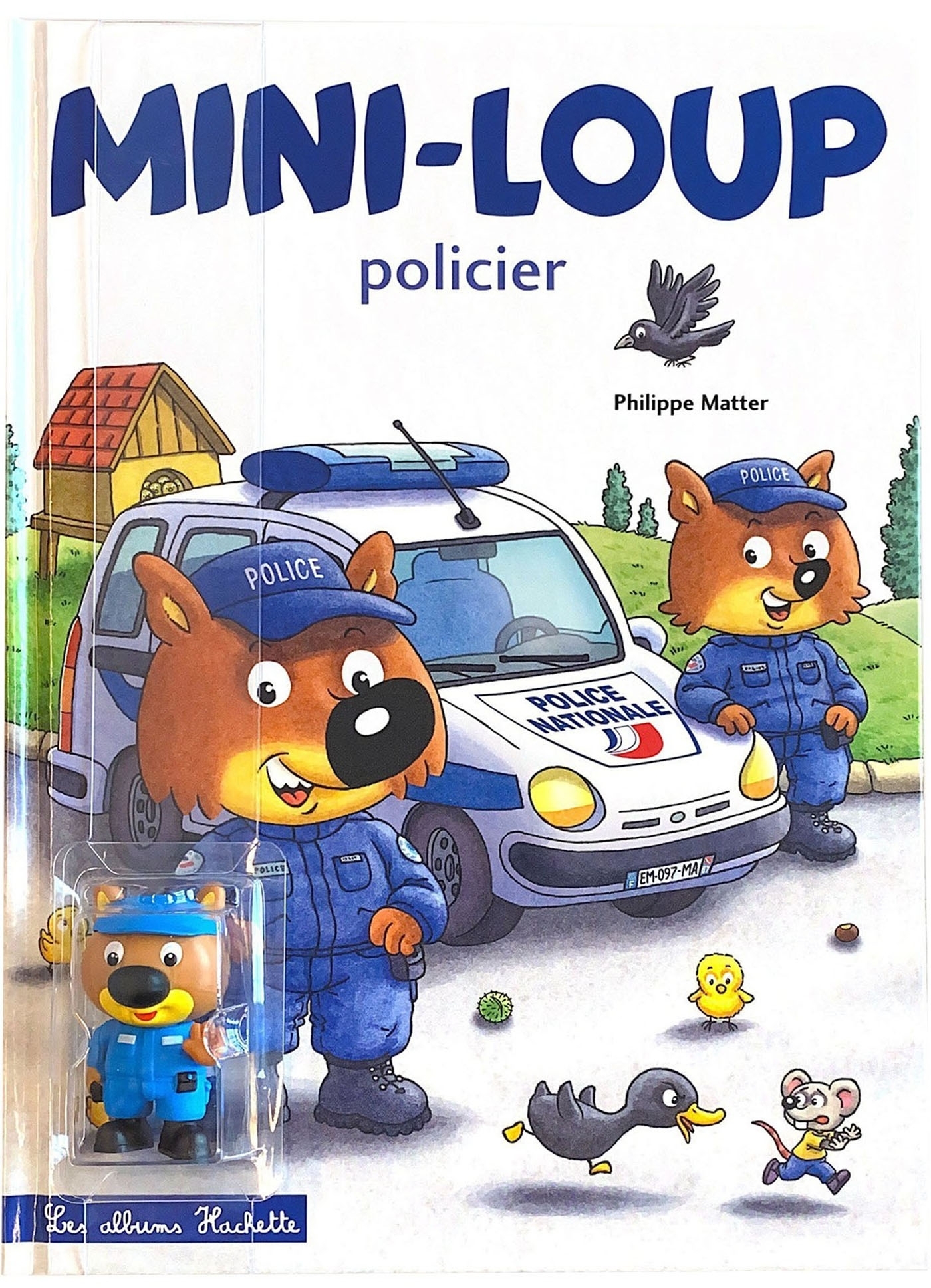 Mini-Loup Policier avec figurine
