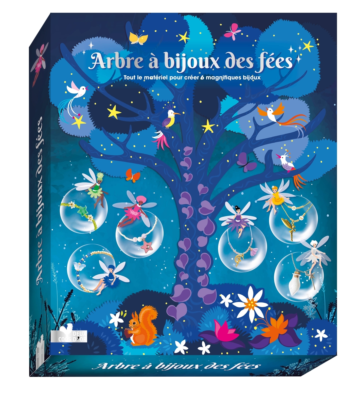 L'arbre à bijoux des fées - coffret avec accessoires