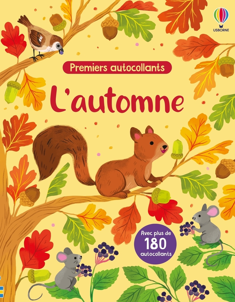 L'automne - Premiers autocollants - Dès 3 ans