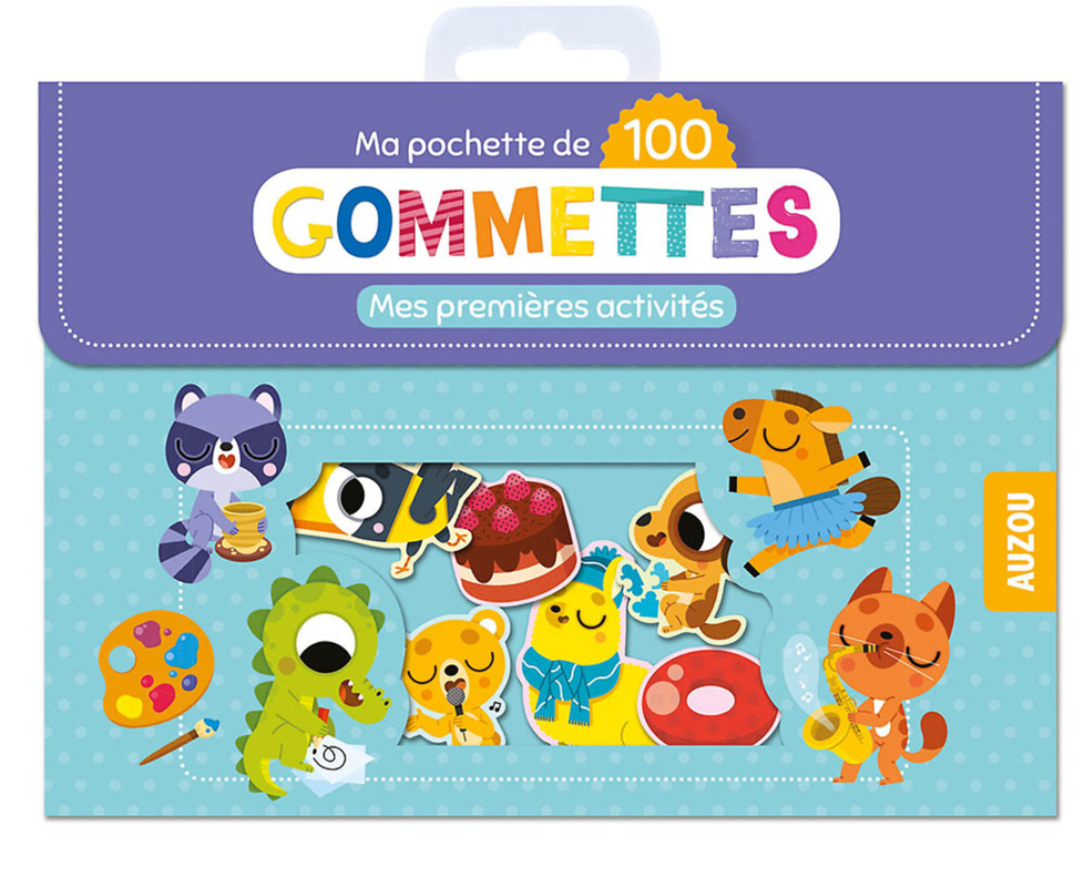 Ma pochette de 100 gommettes - Mes premières activités