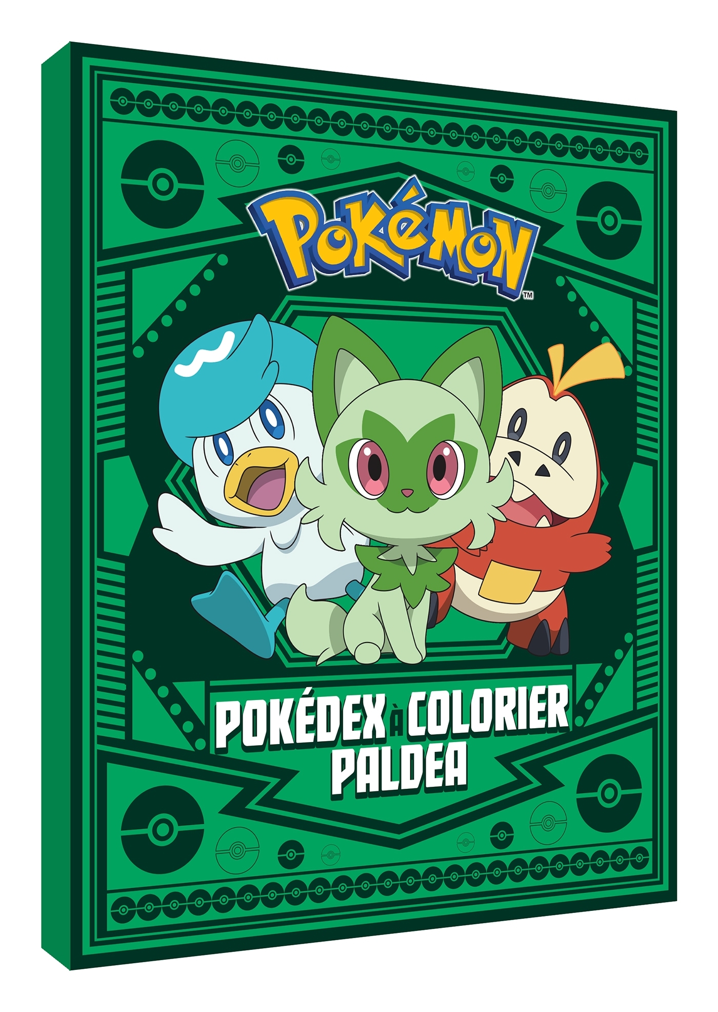 Pokémon - Pokedex à colorier Paldea
