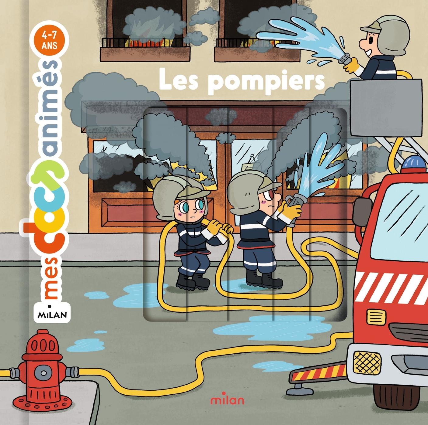 Les pompiers - Mes docs animés