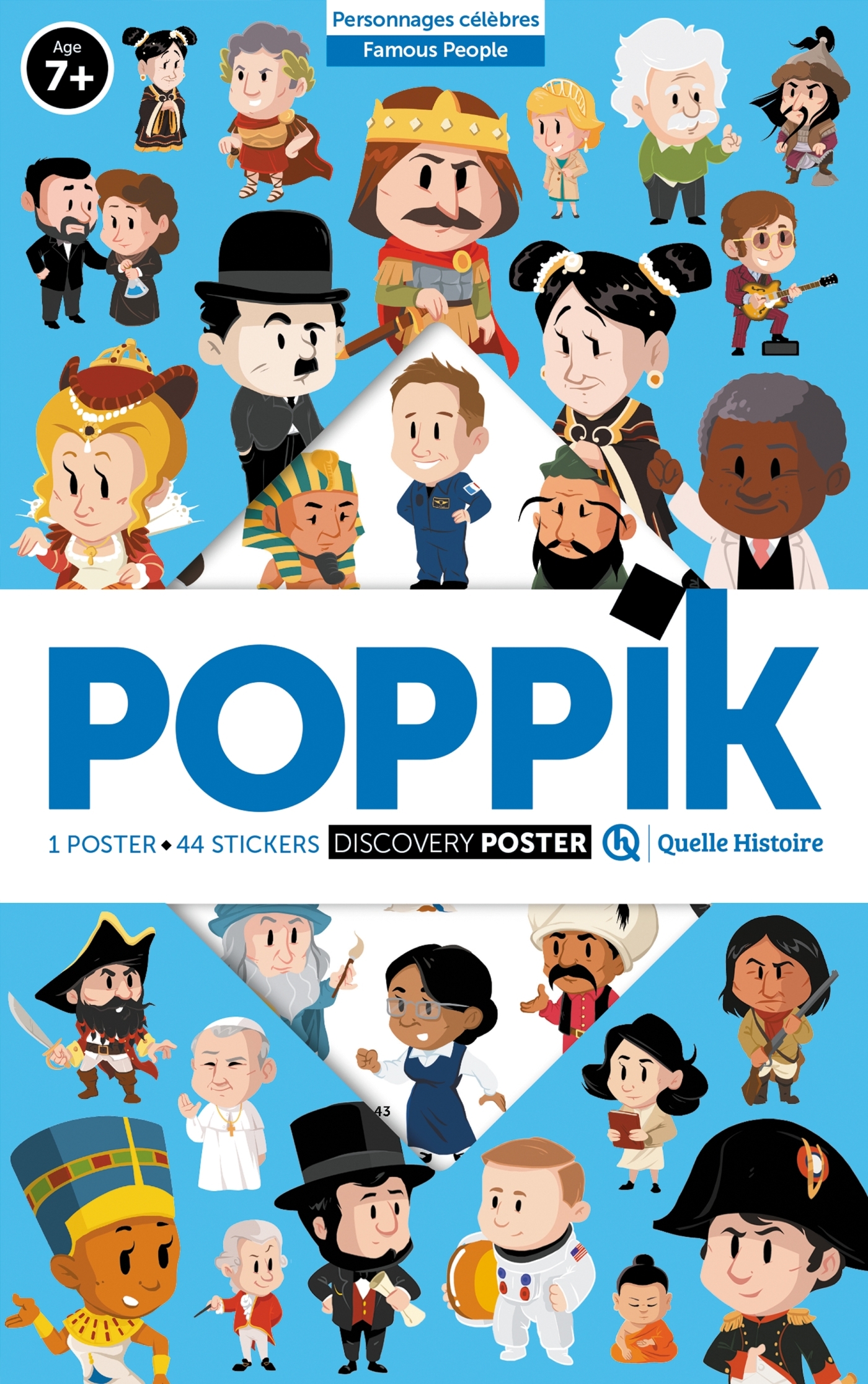 Poppik - 100 grands personnages de l'Histoire