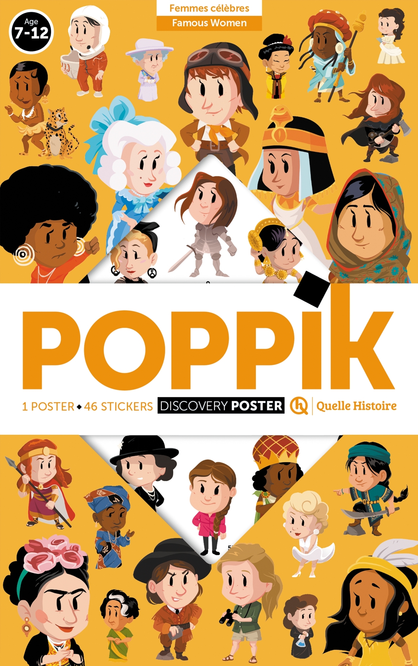 Poppik - 100 grandes femmes de l'Histoire