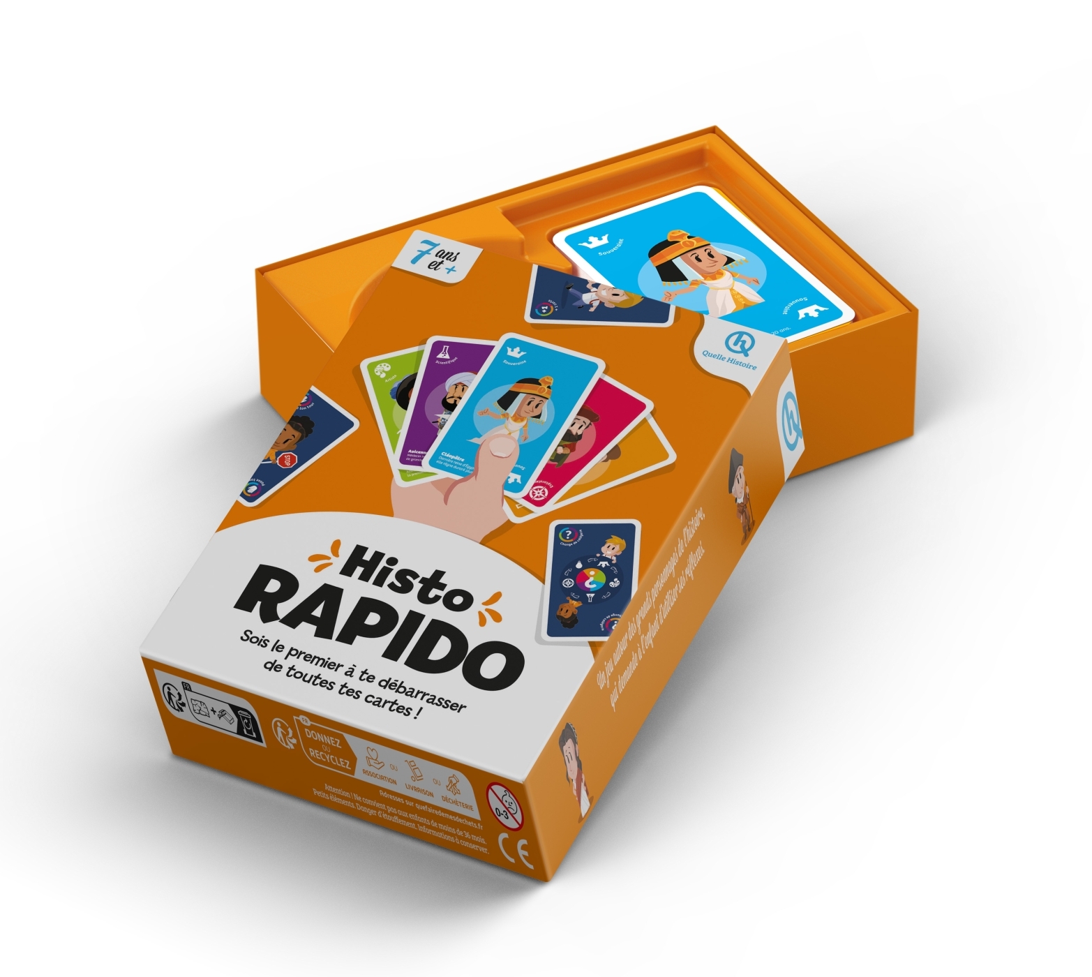 Histo Rapido - Jeu de cartes sur l'Histoire