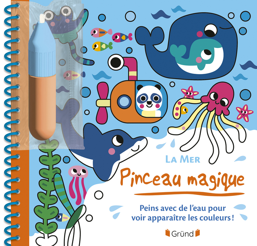 Pinceau magique - La mer