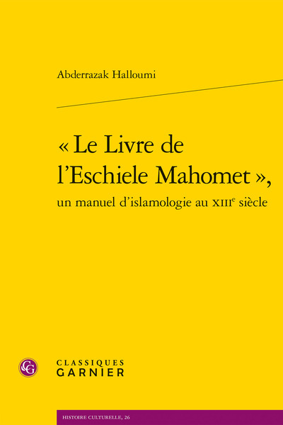 Le Livre de l'Eschiele Mahomet