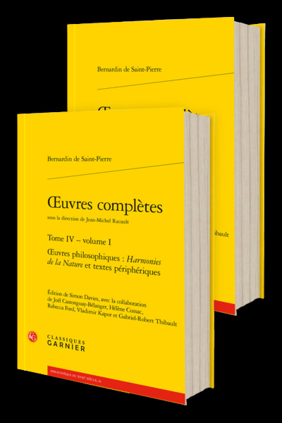 Oeuvres complètes de Bernardin de Saint-Pierre